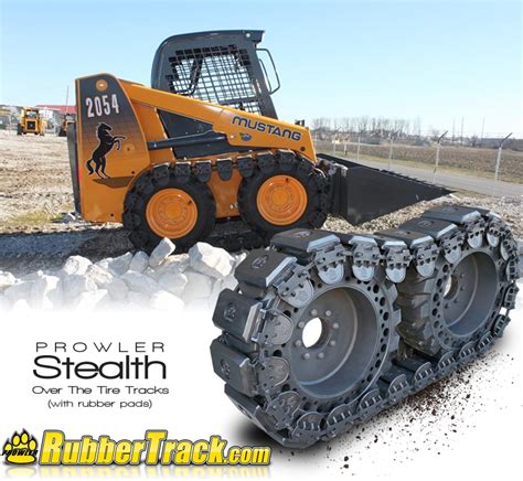 crawler tracks for skid steer|prowler tire tracks.